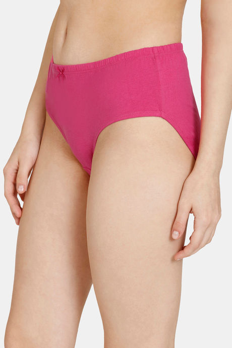 Rosaline Fleur Burst Medium Rise Full Coverage Hipster Panty (Pack of 3) - Multicolor — image 12